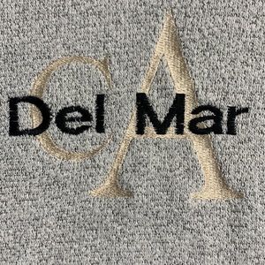 Esy Sport Wear Vintage Del Mar California Sweater double crewneck